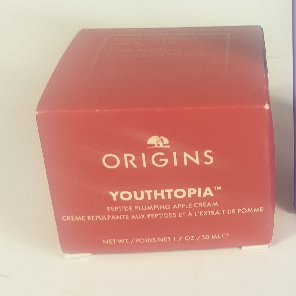 Origins Youthtopia Peptide Plumping Apple Cream 1.7oz Moisturizer New